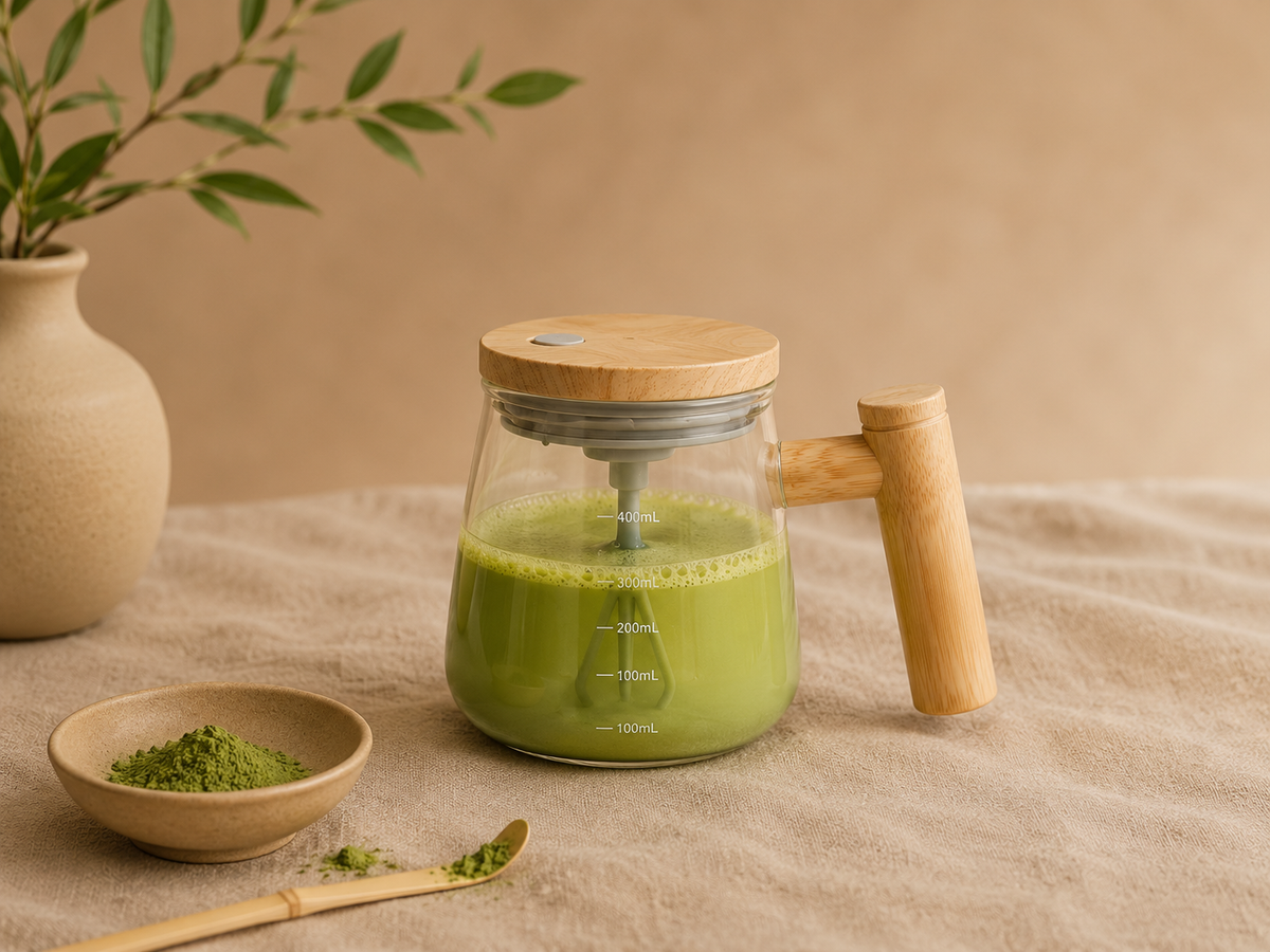 Le Mug MATSUVA™ — L'art du matcha sans effort